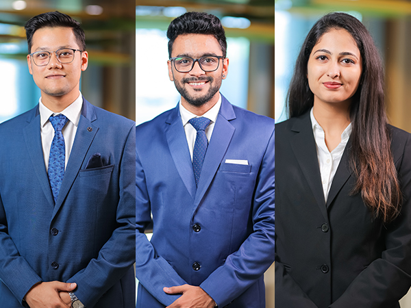 Ishank Rastogi, Manish Sonee & Muskan Jindal, 1st Prize, Product Development Case Competition, PIET, Panipat