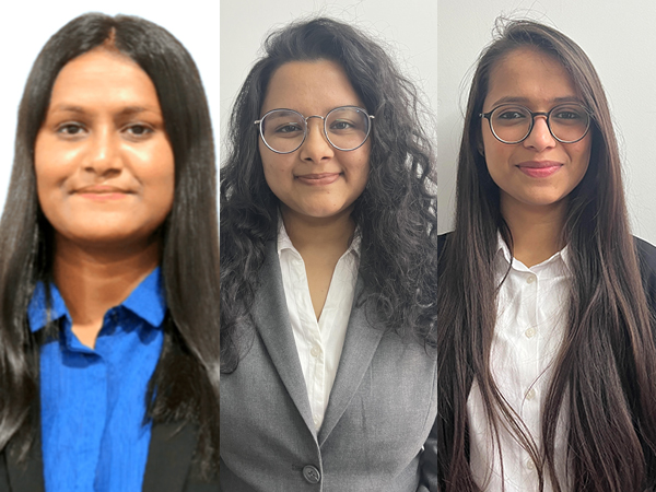 Sayani Saha, Mansi Mangla & Shivani Yadav