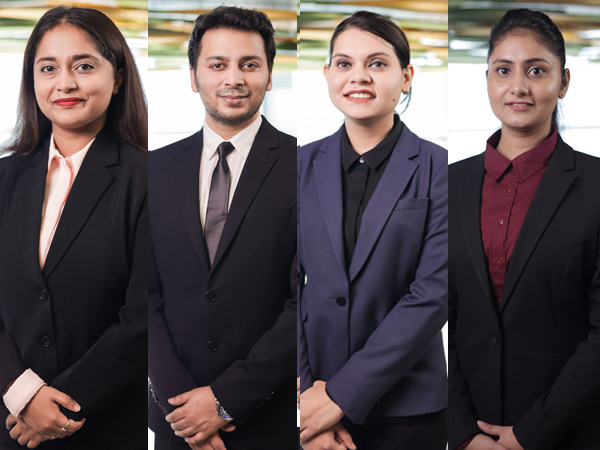 Vaishnavi Dharwadkar, Arnab Tripathy, Tanvi Mathur and Bhawna Gupta