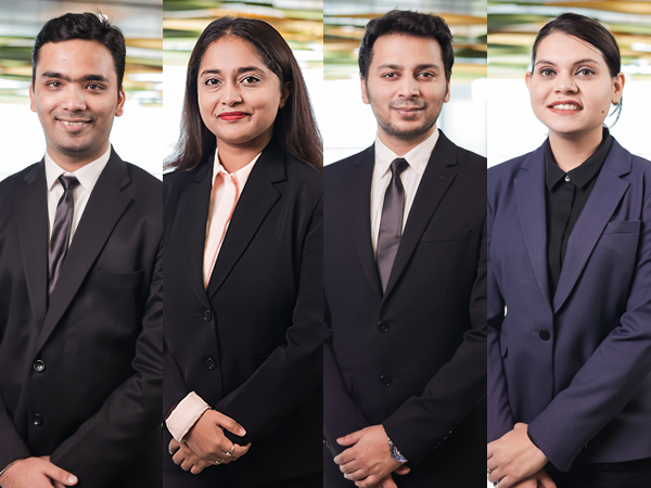Yash, Vaishnavi, Arnab & Tanvi