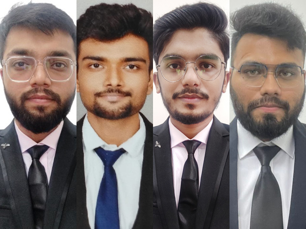 Aayush Rai, Kumar Daksh, Manish Singh and Gajanan Singh