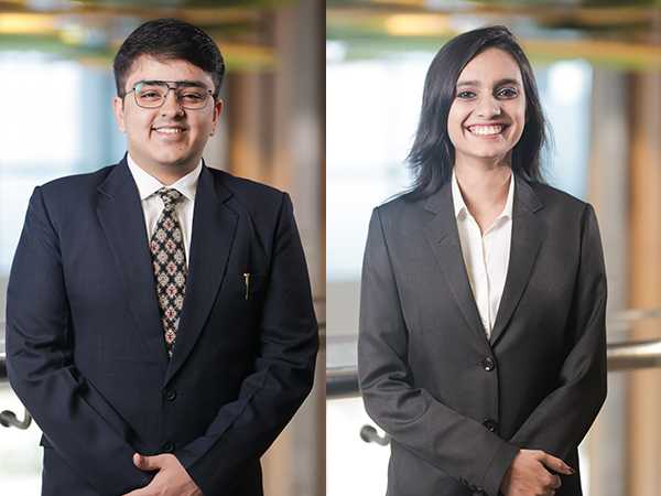 Abhinav Saxena & Shreya Shukla, Top 5 Finalists, Case Study Competition, IIT Guwahati