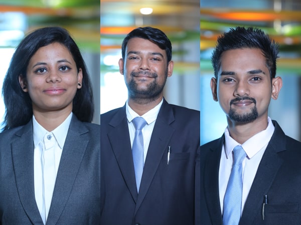 Himanshi Jain, Sanjit Anand, Adarsh IR