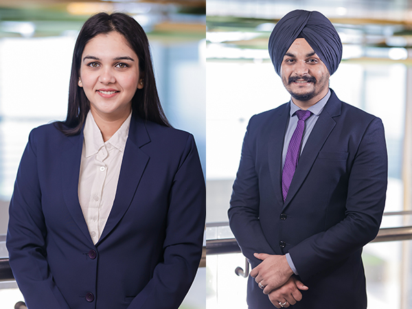 Pallavi Gour & Arshjot Singh Kang, from Great Lakes, Gurgaon, secured 3rd Runner-up position at Start-up Spirit Competition at Master’s Union