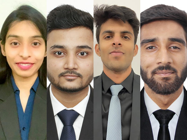 Shubhi Saxena, Sakit Choudhury, Devansh Gupta, Keshav Damani