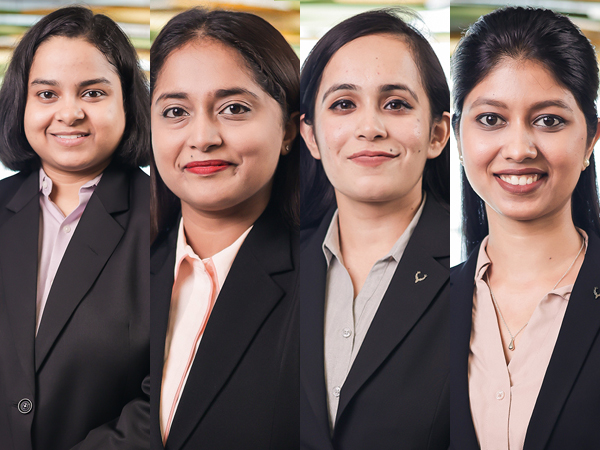 Upasana Pattnaik, Vaishnavi Dharwadkar, Sakshi Manchanda and Diksha Sharma